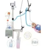 Ventilator Circuit With Heated Wire